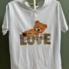 T-shirt Beer Love goud